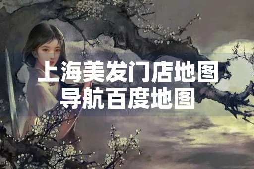 上海美发门店地图导航百度地图